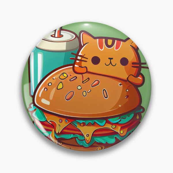 Item preview, Burger Cat designed and sold by Black-Glove.