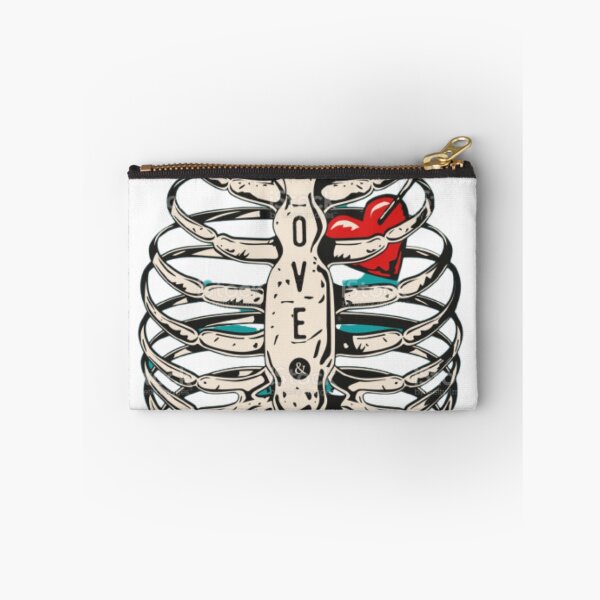 Item preview, The Interconnectedness of Life: A Skeleton and Heart Graphic Design designed and sold by Yassinedinno.