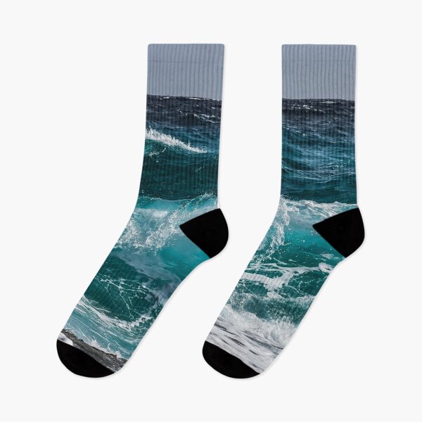 Item preview, Blue ocean waves water - If water is clear why is the ocean blue designed and sold by kris-money.