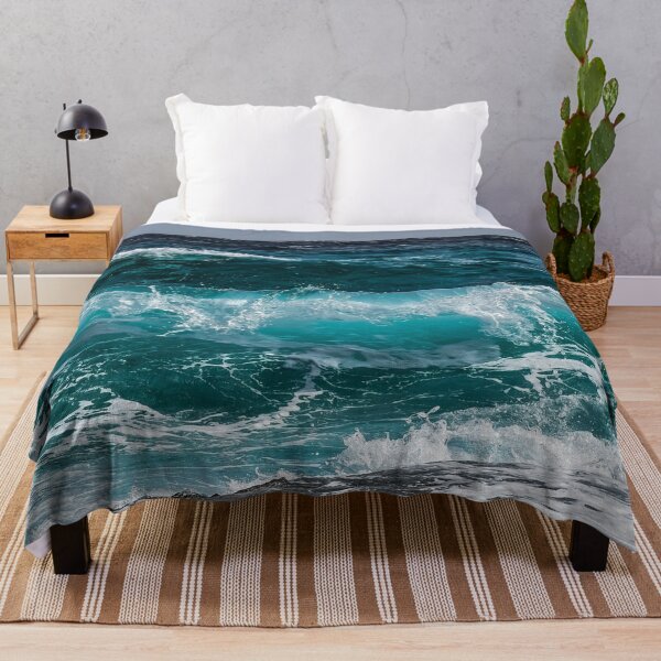 Item preview, Blue ocean waves water - If water is clear why is the ocean blue designed and sold by kris-money.