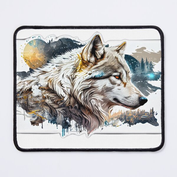 Item preview, Pomsky/Mini Husky Puppy digital art drawing for printables designed and sold by BHC-P.