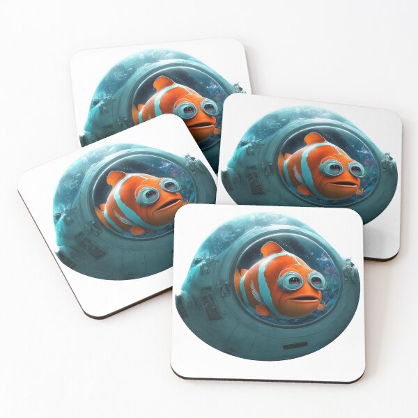 Item preview, Fish Submarine CUTOUT designed and sold by LastHighwayTees.