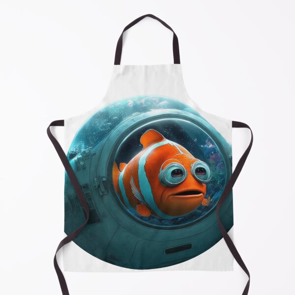 Item preview, Fish Submarine CUTOUT designed and sold by LastHighwayTees.