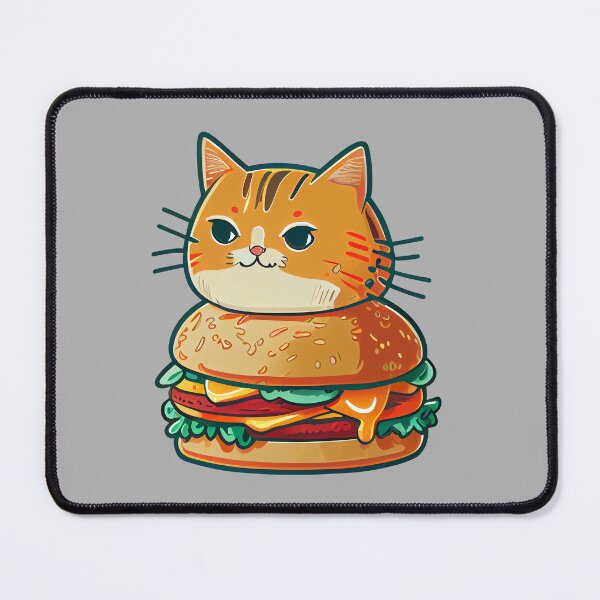 Item preview, Burger Cat designed and sold by Black-Glove.