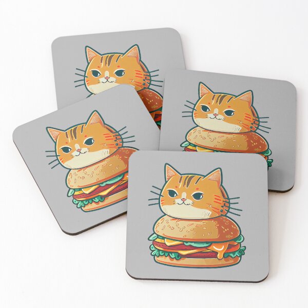 Item preview, Burger Cat designed and sold by Black-Glove.