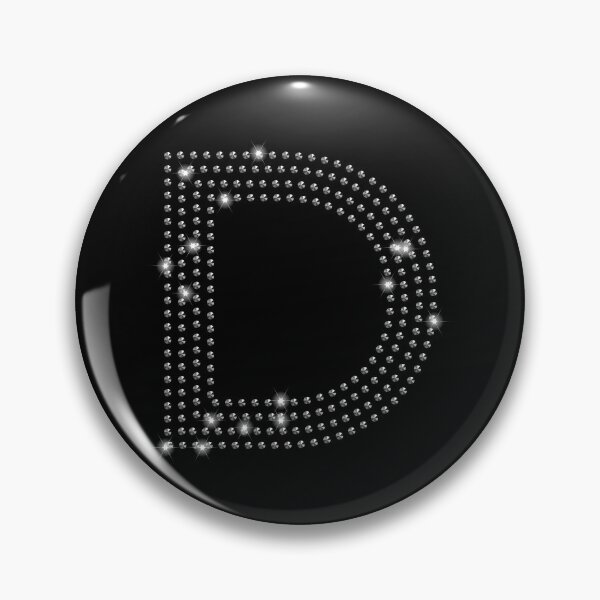 Item preview, D studded letter designed and sold by Kamiri.