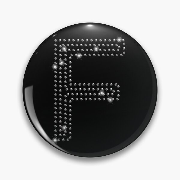 Item preview, F studded letter designed and sold by Kamiri.
