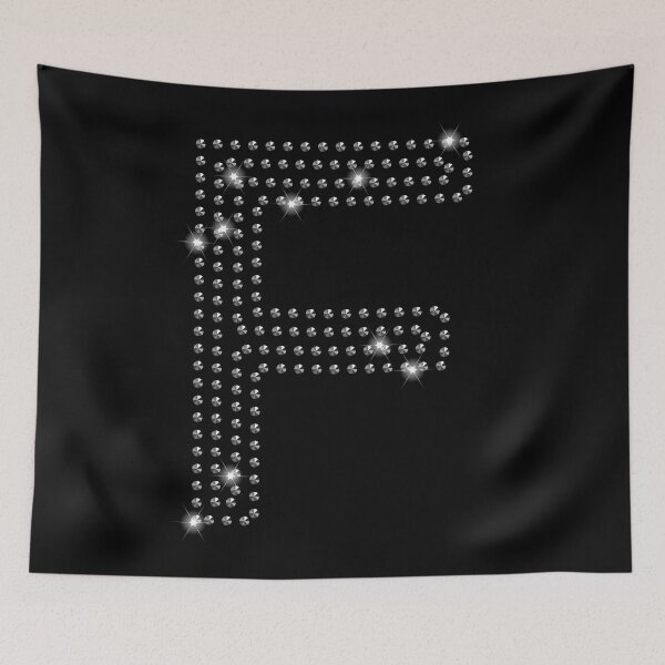 Item preview, F studded letter designed and sold by Kamiri.