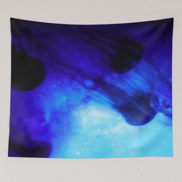 Item preview, Jellyfish Invaders of the Starry Nightfall designed and sold by DistortionArt.