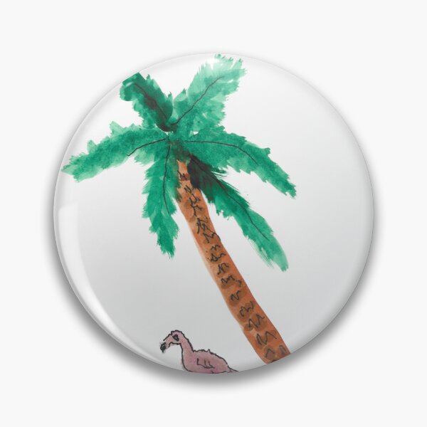 Item preview, Island watercolor painting designed and sold by TreasuresByMary.