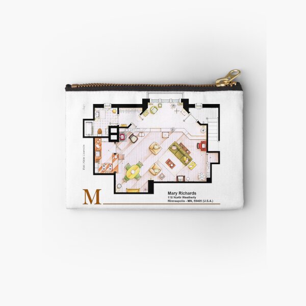 Item preview, Mary Richards apt. from The Mary Tyler Moore Show designed and sold by TV Floorplans & More.