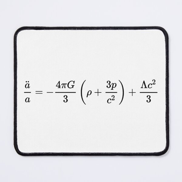 Item preview, second friedmann equation, cosmology and physics designed and sold by NoetherSym.