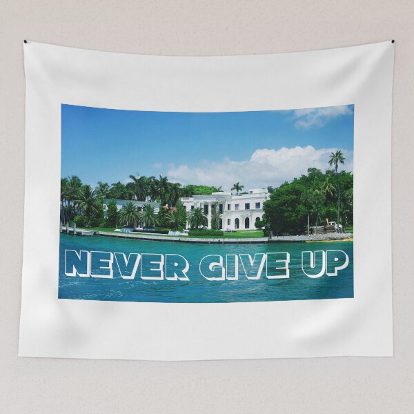 Item preview, never give up designed and sold by ThatOneTurboGuy.