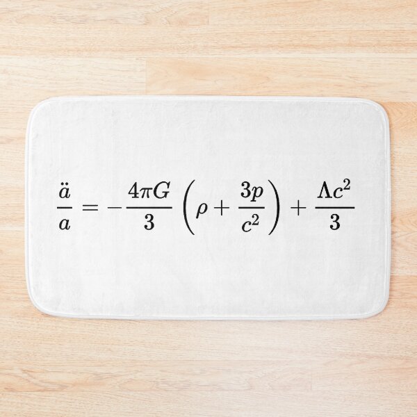 Item preview, second friedmann equation, cosmology and physics designed and sold by NoetherSym.