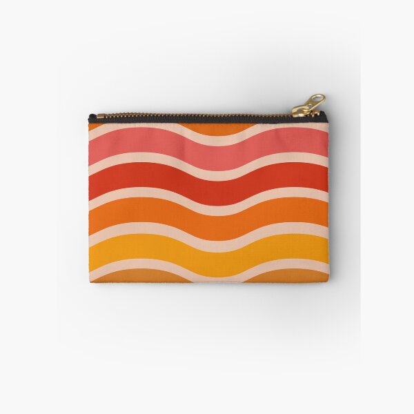 Item preview,  Retro 70s ombre groovy waves pattern orange and yellow  designed and sold by Yasminepatterns .