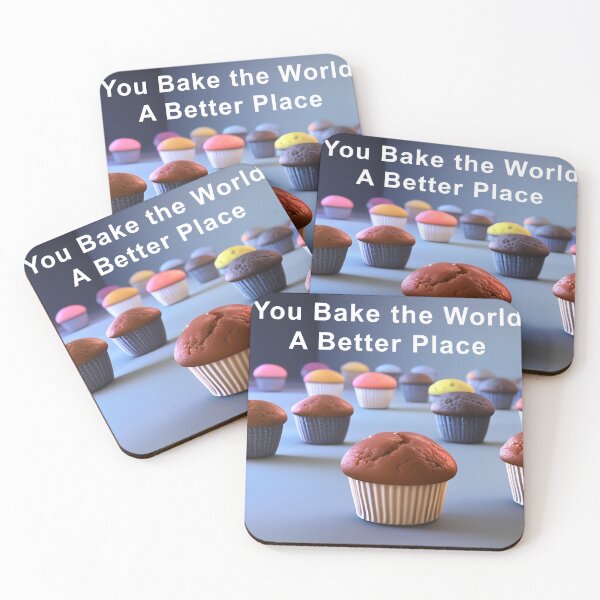 Item preview, You Bake The World a Better Place designed and sold by CreepyDesigns.
