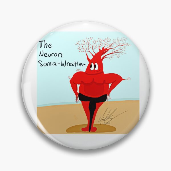 Item preview, The Neuron Soma-Wrestler designed and sold by NatureNeuroPhD.