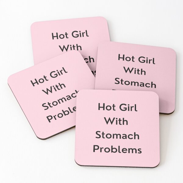 Item preview, Hot Girl with Stomach Problems designed and sold by erinrianna1.