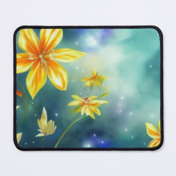 Item preview, Soft Floral Starry Sky Watercolor No 8 designed and sold by BassHeadMomma.