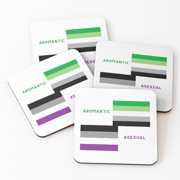 Item preview, Aromantic Asexual Flag Identity designed and sold by Pozankara.