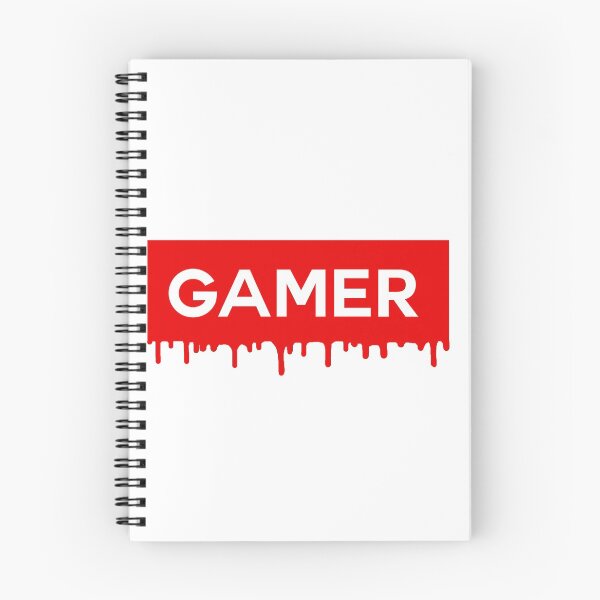 Item preview, Gamer Red Block Dripped designed and sold by NewMerchandise.