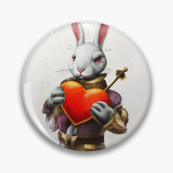 Item preview, Medieval Bunny Warrior: a Valentine for you designed and sold by ebrawne.
