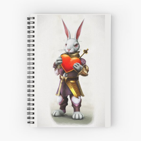 Item preview, Medieval Bunny Warrior: a Valentine for you designed and sold by ebrawne.
