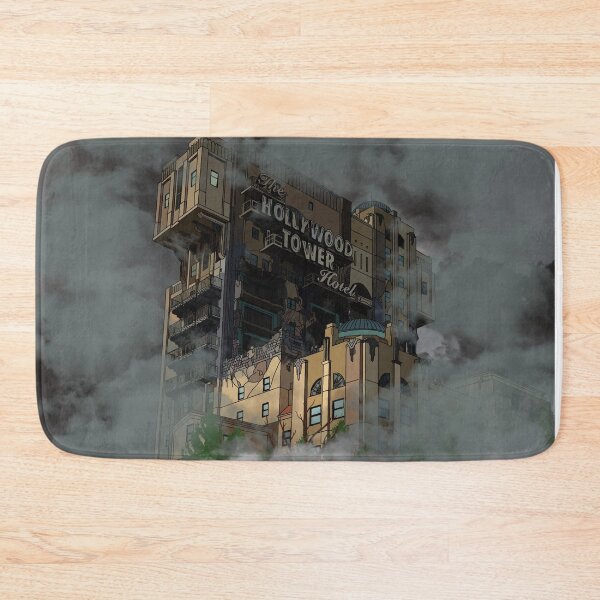Item preview, Hollywood Tower Hotel designed and sold by NatLeBrunDesign.