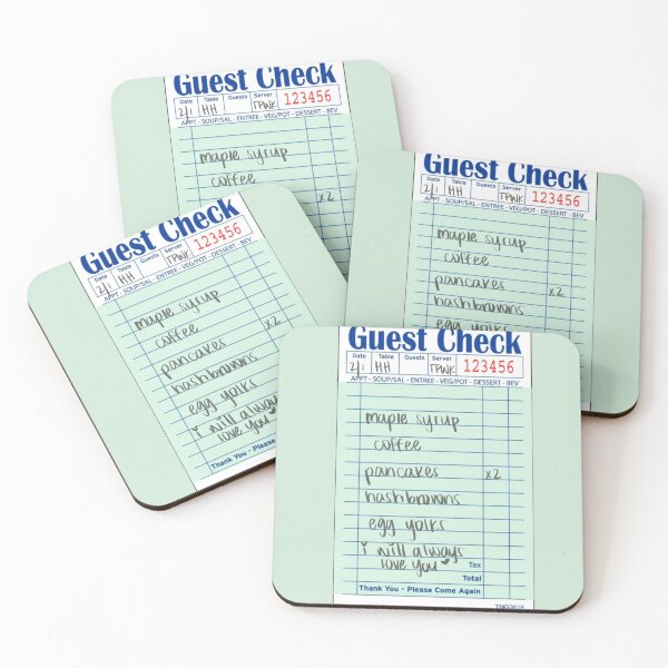 Item preview, i will always love you guest check designed and sold by nikkifrieder.