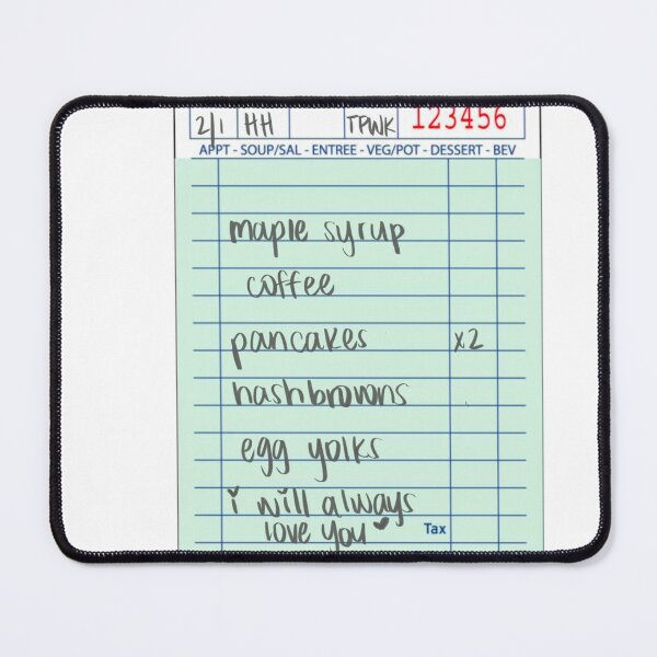 Item preview, i will always love you guest check designed and sold by nikkifrieder.