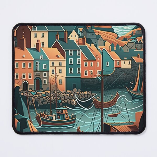 Item preview, Una escena del puerto designed and sold by Cydermann.