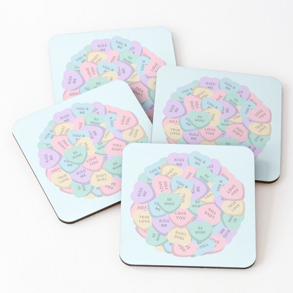Item preview, Conversation Heart Cluster designed and sold by ChickyCrochetCo.