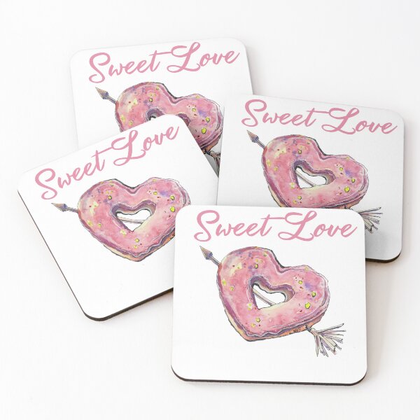Item preview, Sweet Love Donut designed and sold by ArtWife Shop.