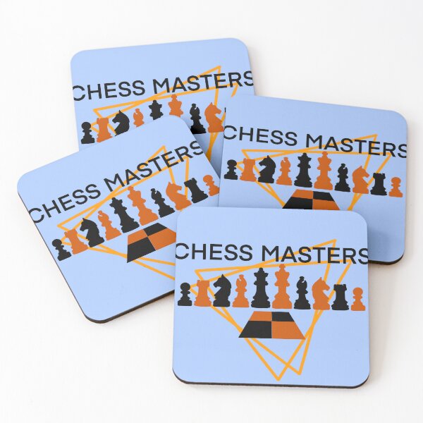 Item preview, Chess masters simple shilluet black and gold designed and sold by nickardi.