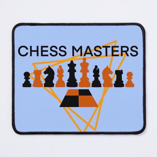 Item preview, Chess masters simple shilluet black and gold designed and sold by nickardi.