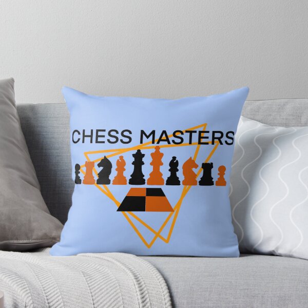 Item preview, Chess masters simple shilluet black and gold designed and sold by nickardi.