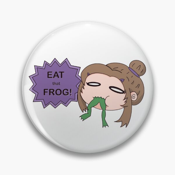 Artikelvorschau, Iss diesen Frosch | Motivierender Anime entworfen und verkauft von m00nglaede.