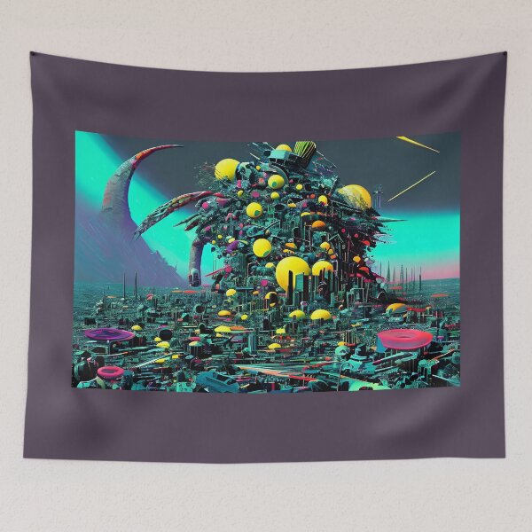 Item preview, Cyberpunk Apocalypse Future 81 designed and sold by Benito Del Ray.