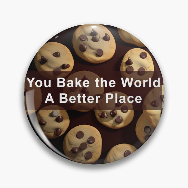Item preview, You Bake The World a Better Place designed and sold by CreepyDesigns.
