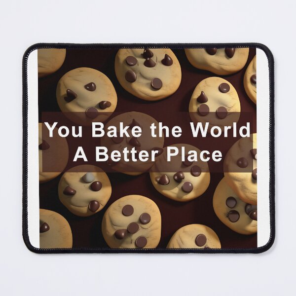 Item preview, You Bake The World a Better Place designed and sold by CreepyDesigns.