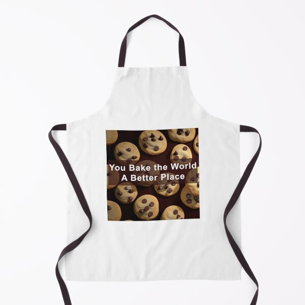 Item preview, You Bake The World a Better Place designed and sold by CreepyDesigns.