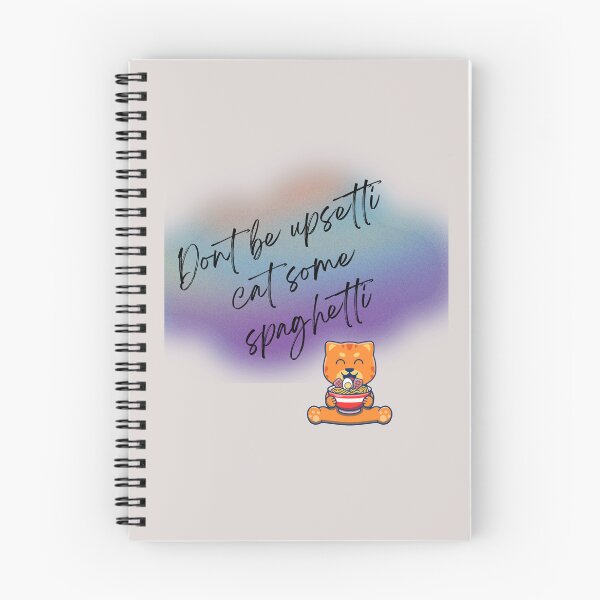 Item preview, Cat Eating Spaghetti - Don`t be Upsetti Cat Some Spaghetti - Funny Animal Meme designed and sold by zeddy-store.