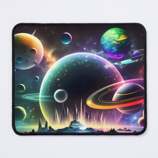 Item preview, Cool Space Travel Journey Colorful Galactic View designed and sold by FunWearVM.