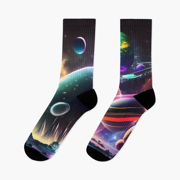 Item preview, Cool Space Travel Journey Colorful Galactic View  designed and sold by FunWearVM.