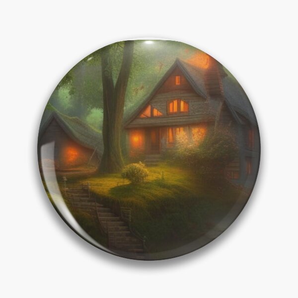 Item preview, Cottage in a forest designed and sold by AllYouNeed99.