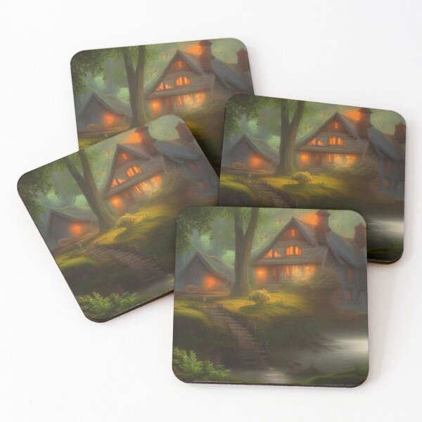Item preview, Cottage in a forest designed and sold by AllYouNeed99.