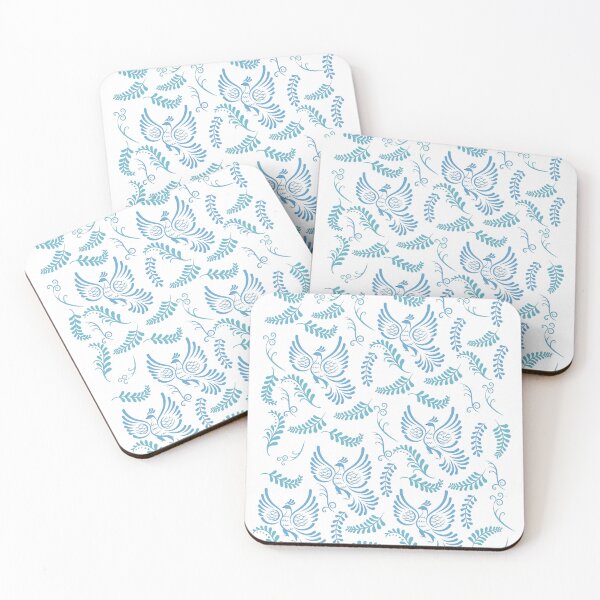 Item preview, Beautiful stickers with birds and patterns, patterns with birds designed and sold by Rowbic.