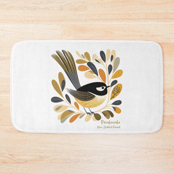Item preview, Celebrate New Zealand Wildlife with Our Pīwakawaka Collection designed and sold by ThePurpleMelon.