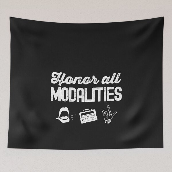 Item preview, Honor All Modalities AAC designed and sold by nrackpenra.
