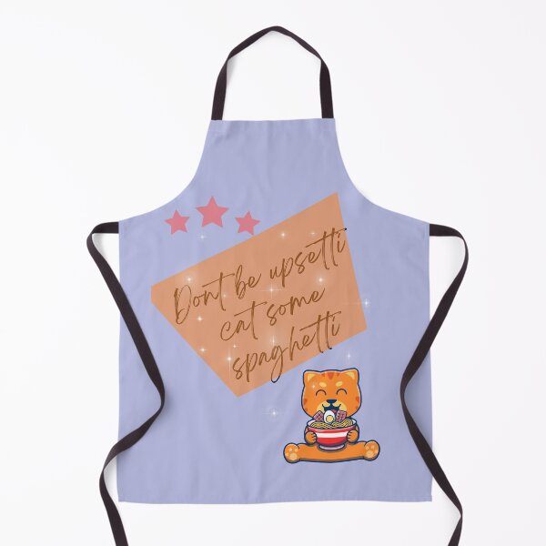 Item preview,  Cat Eating Spaghetti - Don`t be Upsetti Cat Some Spaghetti - Funny Animal Meme designed and sold by zeddy-store.
